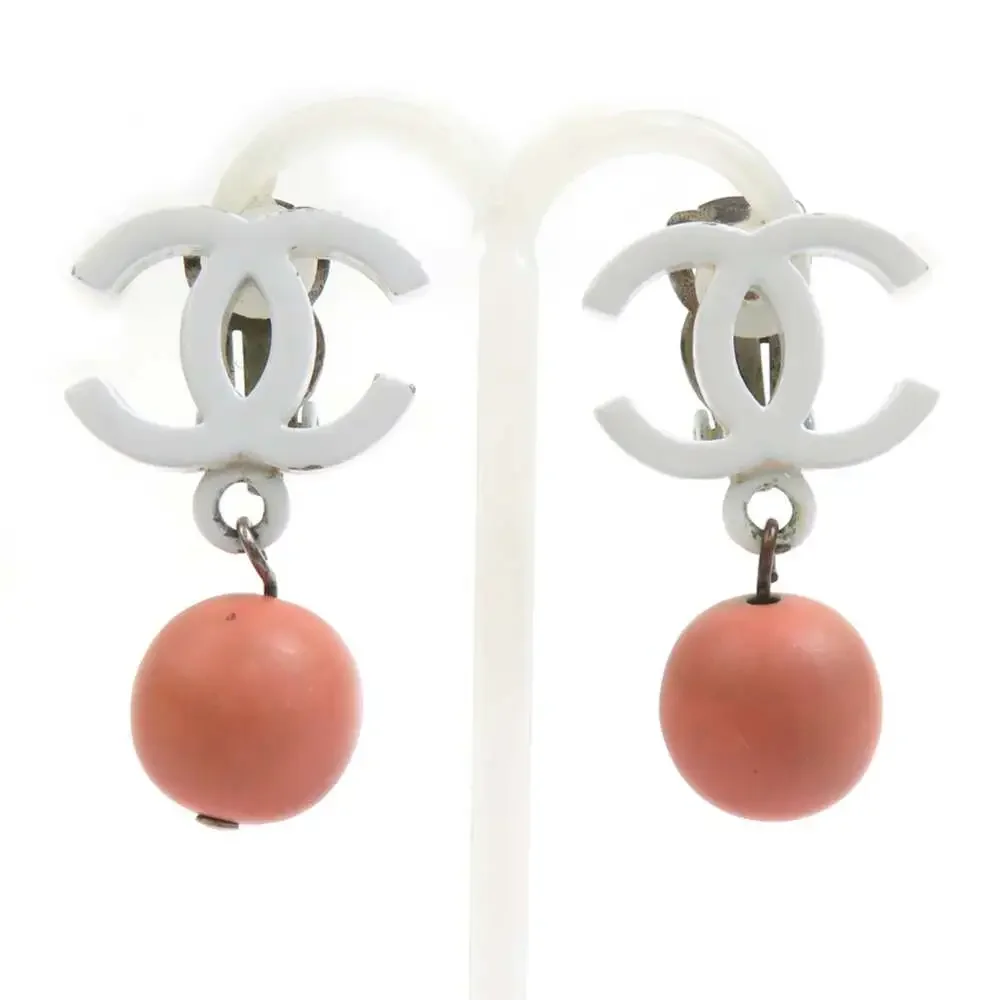 Chanel Cc Logo Clip-On Earrings Metal #261346C53B